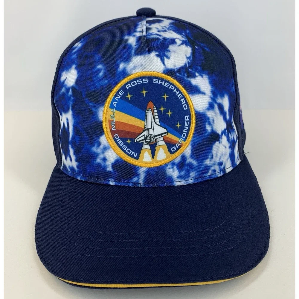 NASA YOUTH Hat Mullane Ross Shepherd Gardner Gibson Shuttle Snapback Mesh Cap
